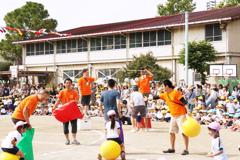 運動会お手伝い・宮崎台幼稚園パパの会「みやぱぱ」